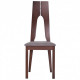 Dining chair Portland AMF dark walnut/graphite (beech wood/fabric) (546281)