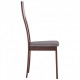 Dining chair Portland AMF dark walnut/graphite (beech wood/fabric) (546281)