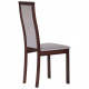 Dining chair Burton AMF dark walnut/cappuccino (beech wood/fabric) (546278)