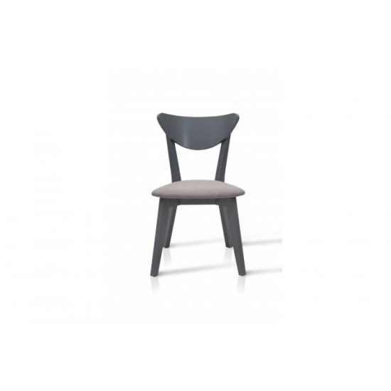 Wooden dining chair Lucas Mix furniture gray