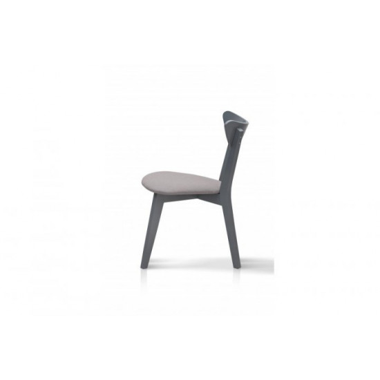 Wooden dining chair Lucas Mix furniture gray