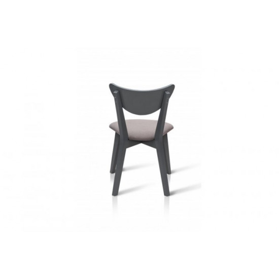 Wooden dining chair Lucas Mix furniture gray