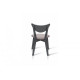 Wooden dining chair Lucas Mix furniture gray