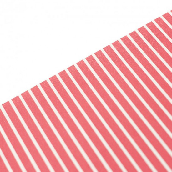 Packaging paper PPW PAPER Lesko PZ013 Pink stripes 50*70 cm