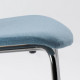 Stool IKEA KARLPETTER Gunnared light blue / Sefast chrome (294.814.66)