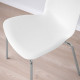 Stool IKEA LIDAS white / Sefast chrome (294.813.91)