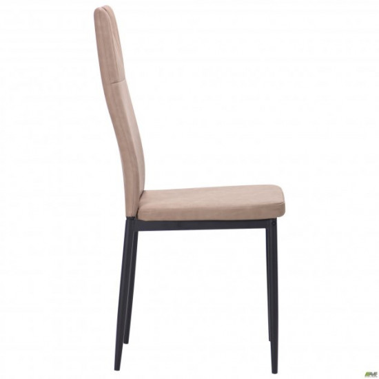 Dining chair AMF Alabama black/nubuck cappuccino 545809