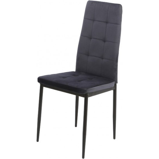  Стул Vetro Mebel N-66-2 Индиго велюр (N-66-2-indigo-velvet)