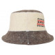 Bath and sauna hat Unomag Ukrainian Panama natural wool