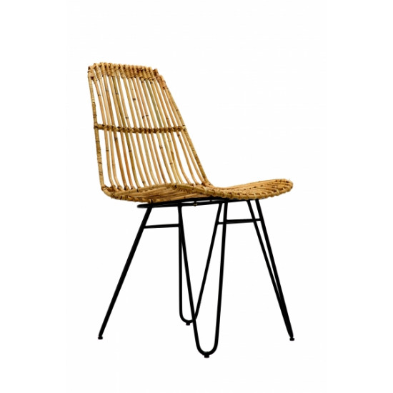 Costa weaving from natural rattan on a metal base CRUZO sk10861