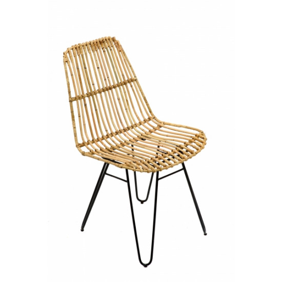 Costa weaving from natural rattan on a metal base CRUZO sk10861