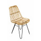 Costa weaving from natural rattan on a metal base CRUZO sk10861