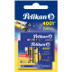 Ink cartridges short Pelikan 4001 Fancy Royal Blue blue erasable 12 pcs (338269)