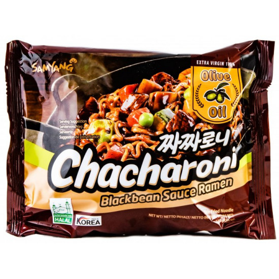 Instant noodles with black soybean sauce Chacharoni SamYang 140 g