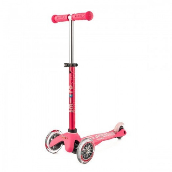 Three-wheel scooter Mini Micro Mini Deluxe Pink (MMD003) (not luminous wheels) pink