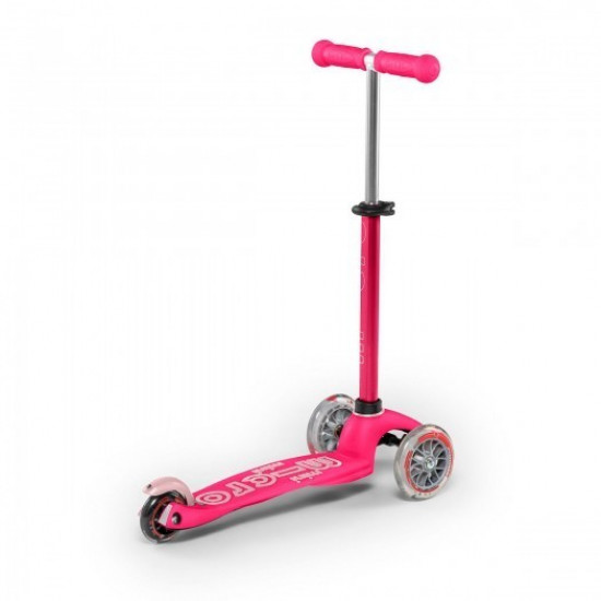 Three-wheel scooter Mini Micro Mini Deluxe Pink (MMD003) (not luminous wheels) pink