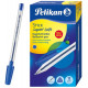 Ballpoint pens Pelikan Stick Super Soft 1 mm blue 12 pcs (804387-12)