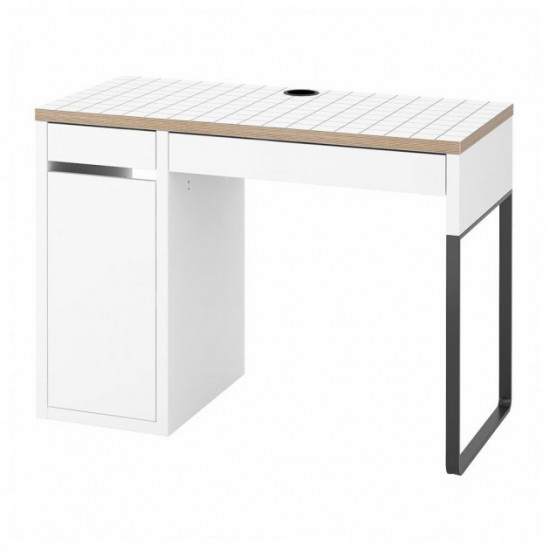  Письмовий стіл IKEA MICKE 105х50 см білий (104.898.39)