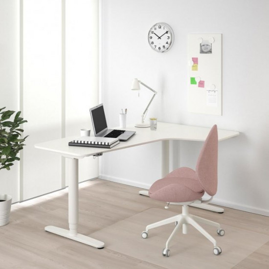 Working table IKEA BEKANT 160x110 cm white (290.225.01)