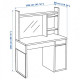 Writing desk with extension IKEA MICKE 105x50 cm white (099.030.14)