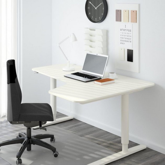 Working table IKEA BEKANT 160x110 cm white (290.225.01)