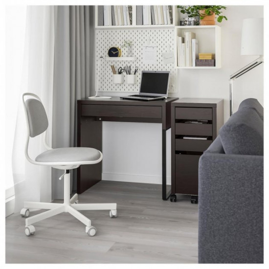 Writing desk IKEA MICKE 73x50 cm black-brown (202.447.47)