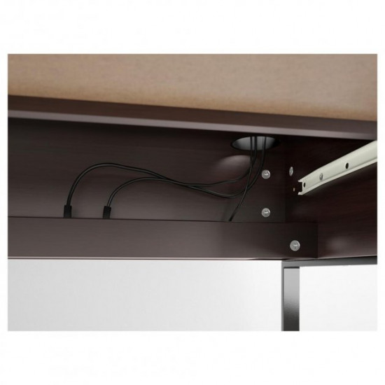 Writing desk IKEA MICKE 142x50 cm black-brown (602.447.45)