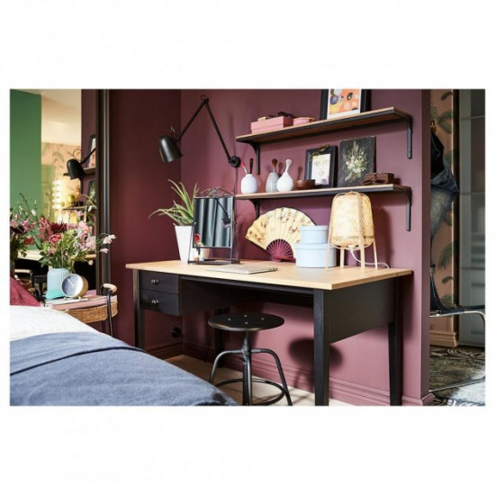 Writing desk IKEA ARKELSTORP 140x70 cm black (602.610.37)