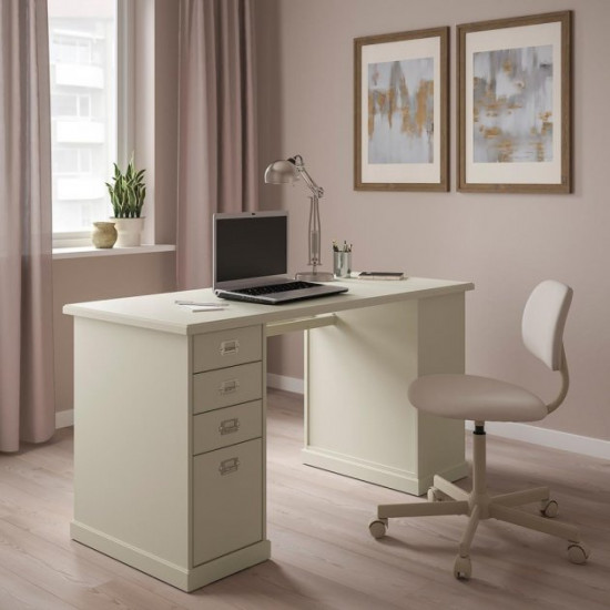 Writing desk IKEA VEBJORN 140x60 cm beige (604.608.38)