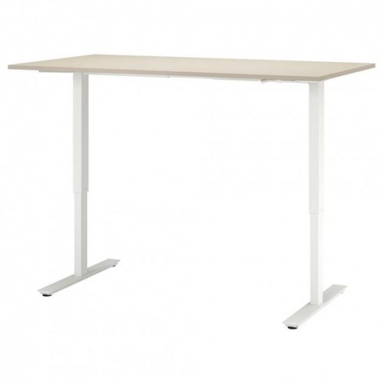 Desk with height adjustment IKEA TROTTEN 160x80 cm (294.341.30)