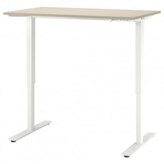 Desk with height adjustment IKEA TROTTEN 120x70 cm (894.341.27)