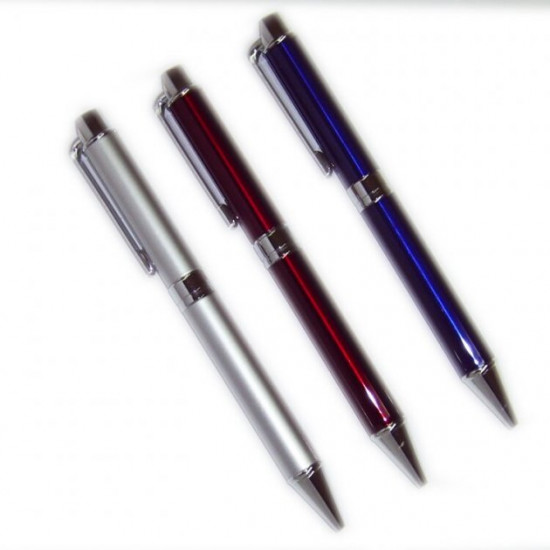 Ballpoint pen B 628 silver with silver clip