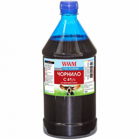 Ink for Canon PIXMA MP430 WWM 1000g C41/C-4