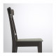 Armchair IKEA INGOLF black-brown 301.259.23