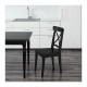 Armchair IKEA INGOLF black-brown 301.259.23