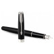  Перьевая ручка Parker SONNET 17 Matte Black Lacquer CT FP F 84 911