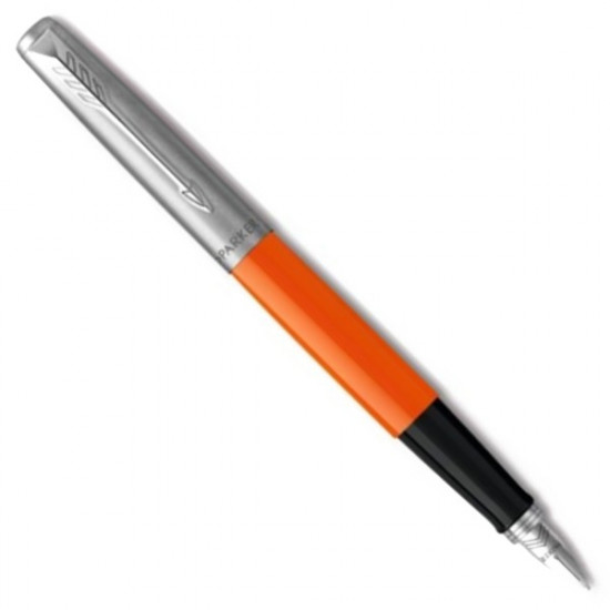  Перьевая ручка Parker Jotter 17 Plastic Orange CT FP F 15 411