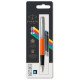 Перова ручка Parker Jotter 17 Plastic Orange CT FP M 15 416