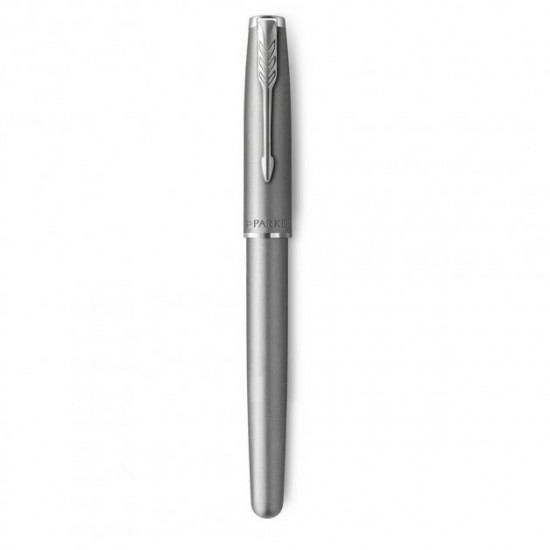  Перьевая ручка Parker SONNET 17 Essentials Stainless Steel CT FP F