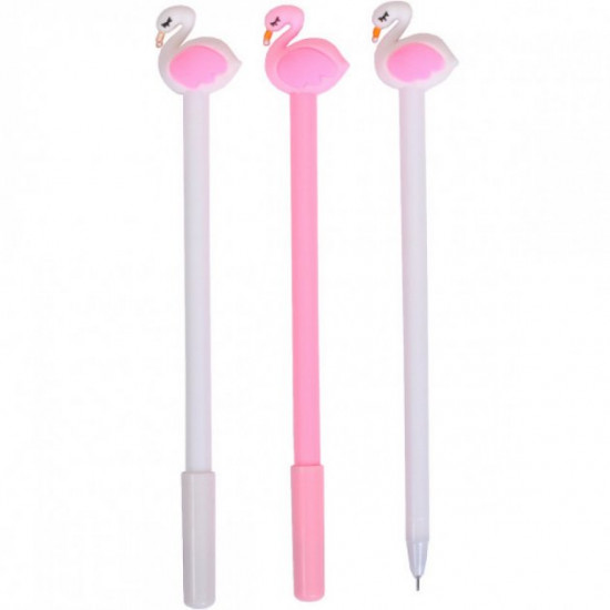 Children's gel pen Color Flamingo 0.38 mm blue paste art.6024