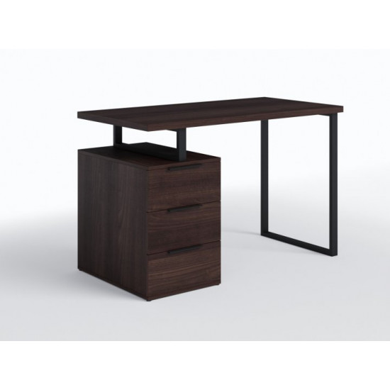 Computer desk with drawers Without brand MMX-3 1200*760*600 dark wenge