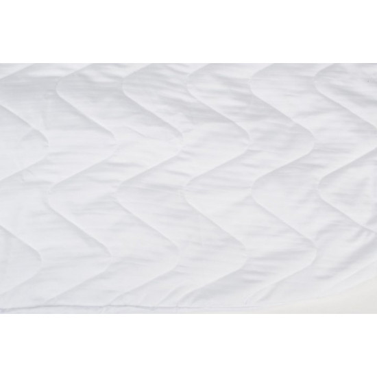 Mattress cover magic of dreams Wave with elastic bands at the corners 80*200 white