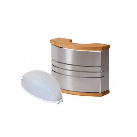 Sauna lamp HARVIA steel