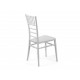 Chair CHIAVARI Plastic 92x40x43 cm White (TChiavW)