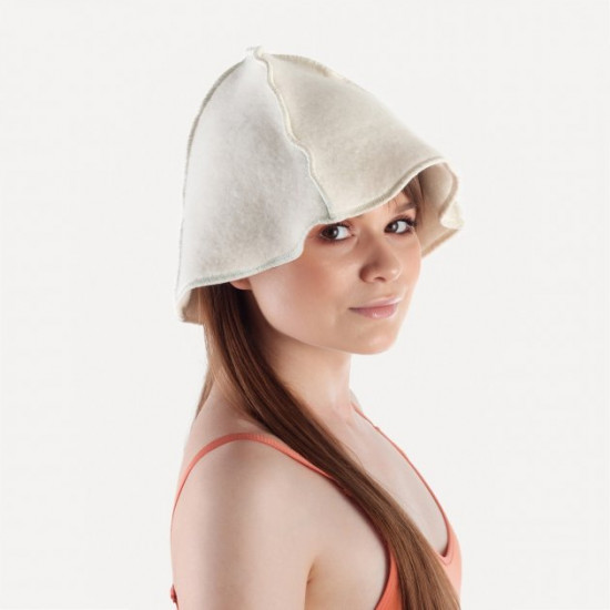 Bath cap made of sheep wool Doctor Wool