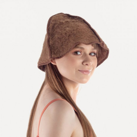 Bath cap made of camel wool Doctor Wool