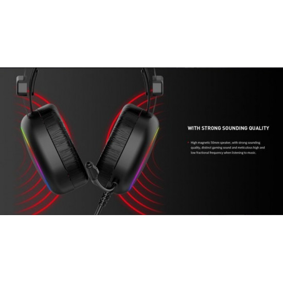 Gaming headphones with microphone HAVIT HV-H2016D