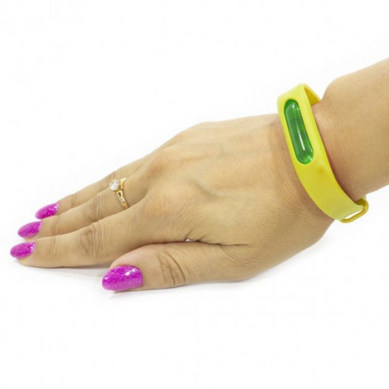  Силиконовый браслет от комаров Anti Mosquito Band 34320 Yellow (34320yopMix yellow)