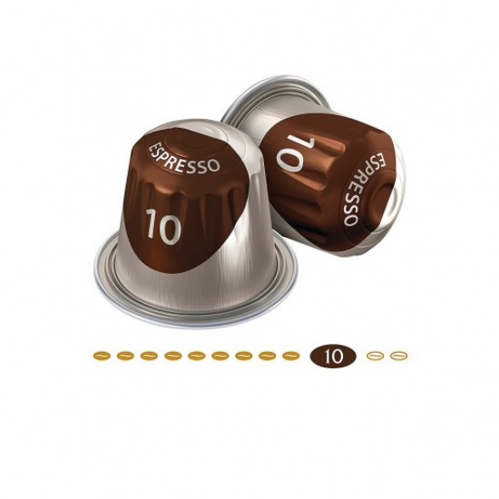 Coffee capsule Jacobs Espresso 10 Intenso, 1 pc. Nespresso