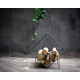 Suchasna firewood rack “Rhombus” is a stylish accessory for the fireplace. Art Republic